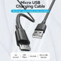 Vention Cable USB 2.0 de Tipo A a Micro-USB, 1m, Negro